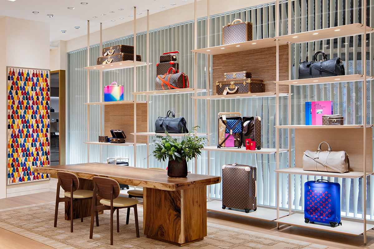 A look at the Louis Vuitton beach club and boutique at Mandarin